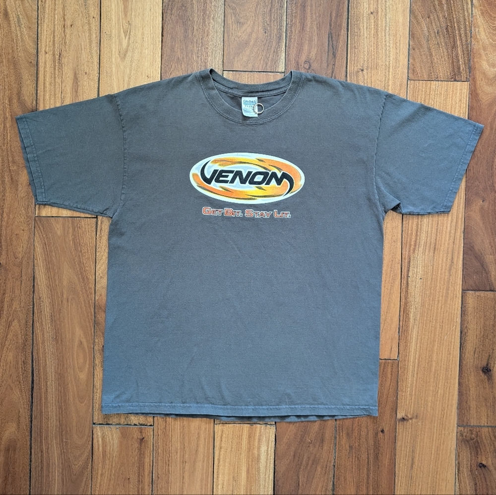 Venom Fishing Y2K Bite Me T-shirt (XL)